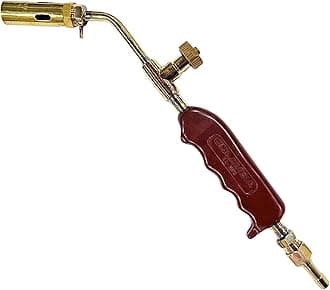 Johnson Tools Colambia 32cms Heavy LPG flamethrower Heating Torch Gun with Flat Handle (Gun with 3no Burner)