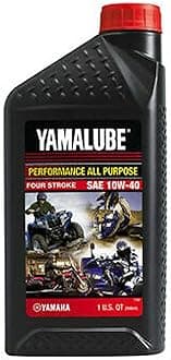 Yamaha LUB-10W40-AP-12 Yamalube 10W40 All Performance Oil Quart; LUB10W40AP12 Made by Yamaha