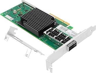 40G Ethernet Converged Server Adapter for Intel XL710-QDA1 Single QSFP+ Port XL710-AM1 Controller 40GbE PCIe LAN Card Compatible with Dell PowerEdge HPE ProLiant