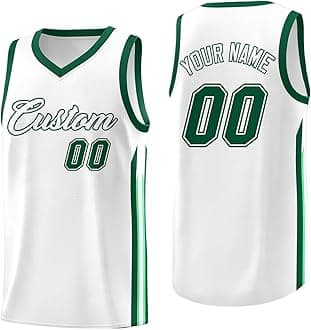 Personalized Your Own Basketball Jersey Sports Shirt Printed Custom Team Name Number Logo for Men Youth
