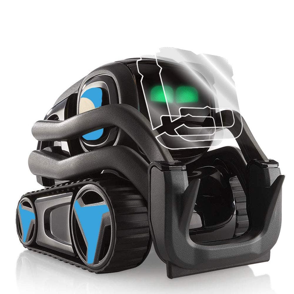 IPGfor Vector Robot Face Screen Guard Decoration KIT Include Wheels&Body Set 7 Units Decals with 2 Units Screen Protector (Light Blue)