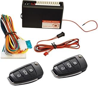 Universal Vehicle Security Door Lock Kit Car Remote Control Central Locking Keyless Entry System