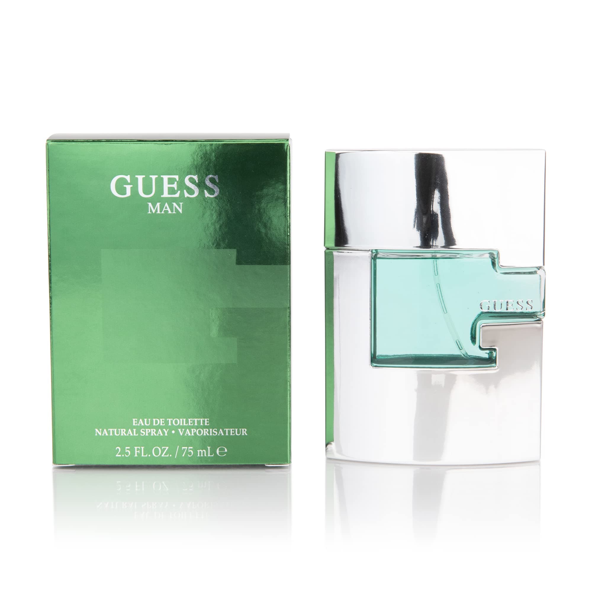 GUESS Man by GUESS, Eau De Toilette Cologne Spray for Men, 2.5 Fl Oz