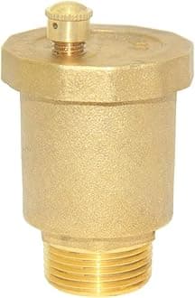 Beduan Brass 10500-VE Automatic Float Valve, 3/4" Male Thread Air Release Valve Air Bleeder Valve Vent Valve