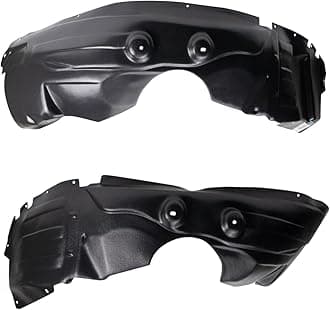 TRQ Front Inner Fender Liner Set Compatible with 2009-2020 Dodge Journey CH1248167 CH1249167