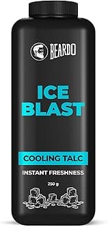 Ice Blast Talc powder for men | INSTANT ICY COOLING Talcum Powder Men | Combat heat with Menthol 250g