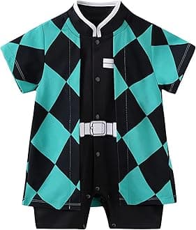 RELABTABY Cute Baby Boy Girl Romper Newborn Anime Onesie Toddler Halloween Cosplay Jumpsuit Outfit clothes