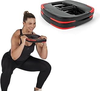 Dual Purpose Ergonomic Exercise Weight Plates for Total Body Workouts