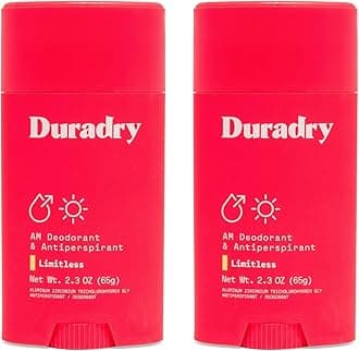 Clinical-Strength Antiperspirant Deodorant for Women and Men – Clean Formula with Natural Ingredients – Fights Odor & Excessive Sweat – Limitless (Cool Citrus + Cedar) - Pack of 2