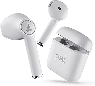 boAt Airdopes 131 TWS In Ear Earbuds with Upto 60 Hours, ASAP Charge, IWP Tech, One Touch Voice Assistant(Ivory White)