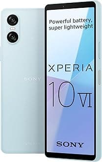 SonyXperia 10 VI - 6.1 Inch 21:9 Wide OLED - Three optical focal lengths - Lightweight - Android 14 - SIM free - 128GB storage - IP65/68 rating - Dual SIM hybrid 1-36 months warranty - Blue