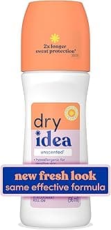 Roll on Anti-perspirant & Deodorant, Advanced Dry, Unscented Hypo-allergenic, 3 Ounce Tube, Unisex