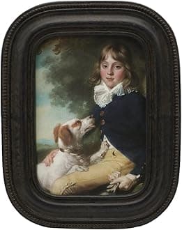 2.5x3.5 Small Vintage Picture Frame, Mini Antique Black Grey Ornate Photo Frame, for Tabletop and Wall Display, Retro Home Decor, Old Fashioned Photo Gallery Art