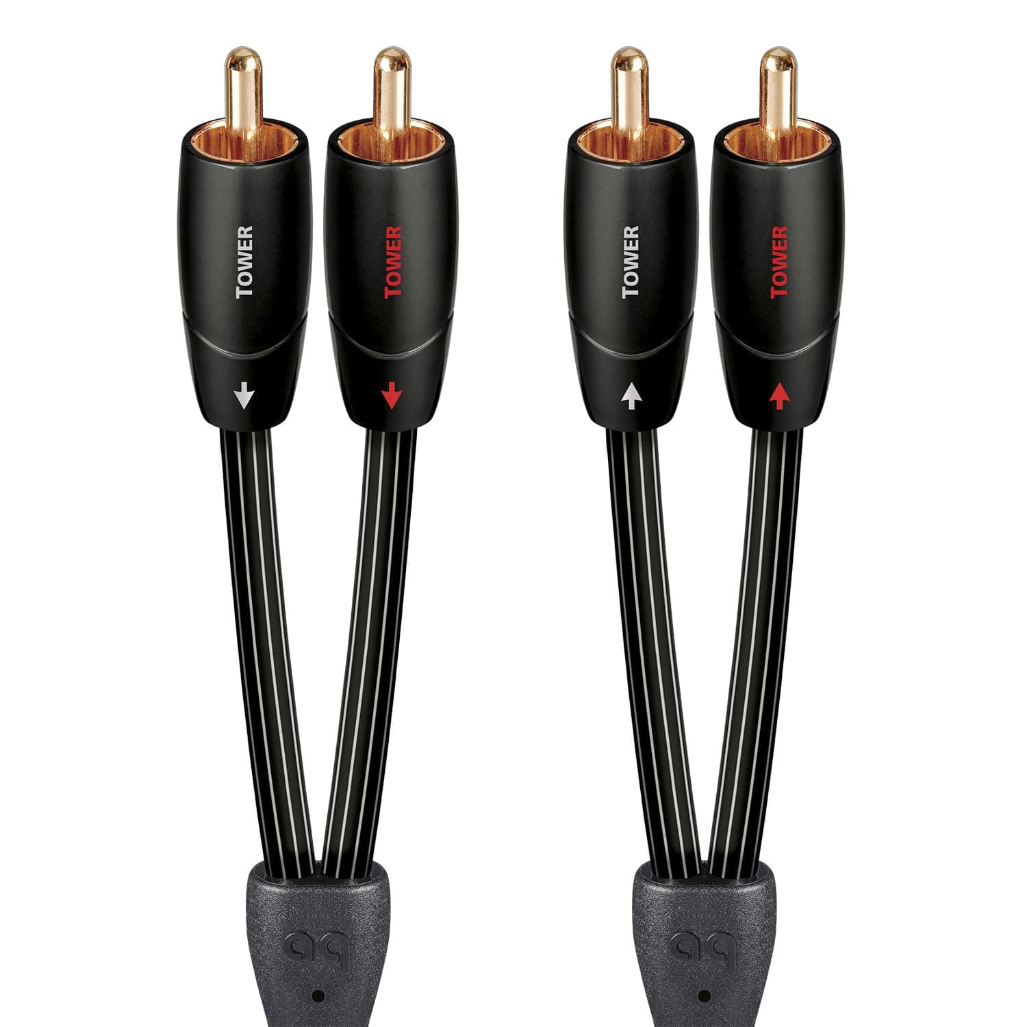 AudioQuest Tower 1.0m RCA Interconnects (Pair)