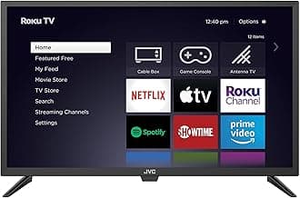 32-Inch 720p HD LED Roku Smart TV with Voice Control App, Airplay, Screen Casting, & 300+ Free Streaming Channels (LT32MAW2)