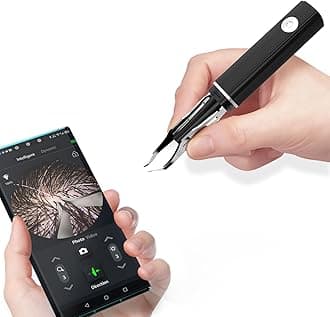 Hair Removal Tweezer with 1080p Camera, Ultimate Precision: Tweezer with Camera - Perfect for Delicate Tasks! - - Eyebrow Tweezer