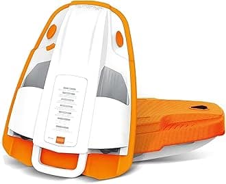 Electric Surfboard Water Scooter with 2 Speed Electronic Kick Board for Beginner Swimming Training Aid, Diving Beach Summer Snorkelling Vacation Sea Freestyle Adult orange color