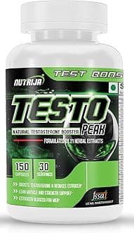 NutriJa Testo Peak 150 capsules (150 Capsules)