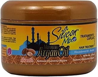 Silicon Mix – Moroccan Argan Oil Hair Treatment – Unisex – 8 oz (225 g) – Deep Repair & Shine for Dry, Damaged Hair
