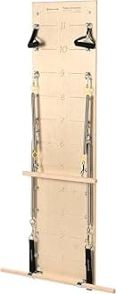 Pilates Springboard, Wall Mounted Pilates Workout Equipment for Home Gym or Studio Use, Pilates Exercise Equipment with Resistance Springs