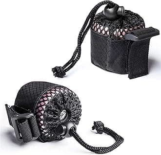 [ 2 PCS ] Net Bag for EWA A106 or EWA A109mini or EWA A107 Bluetooth Speaker. Fits USB Cable and Accessories