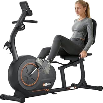- Recumbent Exercise Bike for Seniors,Stationary Bikes for Home, 400LB Capacity & 16 Levels Magnetic Resistance, Heart Rate Handle