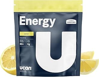 UCANEnergy Powder, Lemon, Keto, Sugar-Free Pre & Post Workout for Men & Women, Non-GMO, Vegan, Gluten-Free, Great for Runners, Gym-Goers and High Performance Athletes (28 Servings, 24.6oz)