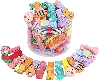 Shining Diva Fashion 26 Pcs Colorful Hair Accessories Hair Clips for Girls Kids Baby Girl Toddlers Women Hairband Hair Band Ties