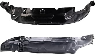 TRQ Inner Fender Liner Set Compatible with 1993-1995 Toyota Pickup TO1250101 TO1251105
