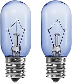 297048600 Refrigerator Light Bulb 40W FOR Frigidaire Kenmore Whirlpool KitchenAid Electrolux 241552802 AP3770086 AP3867287 AH976993 EA976993 EA1149215 Fit T8 E17 Refrigerator Light Bulb - 2 Pack
