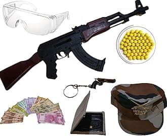 777 786 Toy Shooting Gun for Boys Army Role kit
