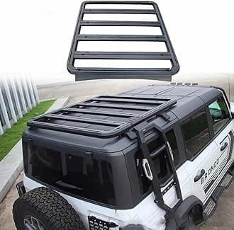 Roof Platfrom Roof Racks Fits for Ford Bronco 2021-2026 Aluminum Black Carrier