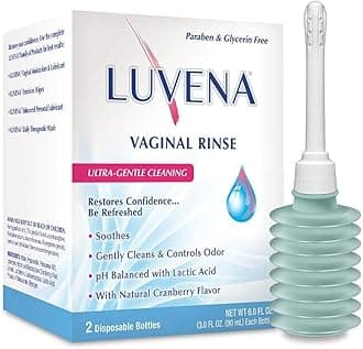 Luvena Feminine Personal Rinse - Intimate Wash for Women - Ultra-Gentle Feminine Wash to Maintain Freshness - Daily Intimate Feminine Rinse - (2 Pack, 3oz Bottles)