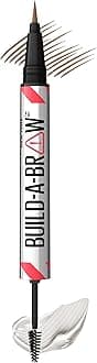 Maybelline Build A Brow Soft Brown Tone 2-in-1 Eyebrow Pen & Sealing Gel - Fine strokes that fill in precisely and paint naturally, fuller, real and natural eyebrows