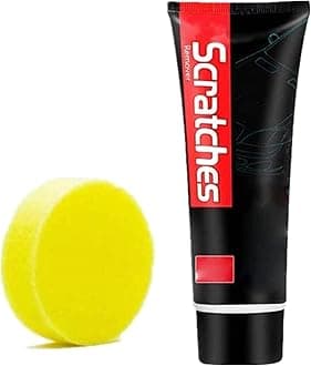 Scratch Free Stove Top Scratch Remover, 100ML Glass Ceramic Stove Top Cleaner, Multipurpose Cooktop Cleaner with Sponge, Scratch Free Stove Top Scratch Remover Polishing Wax for Kitchen Home Tool