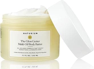Naturium Glow Getter Multi-Oil Whipped Body Butter, Firming & Body Moisturizer With Shea Butter, 7.7 Fl Oz 7.7 Fl Oz (Pack of 1)
