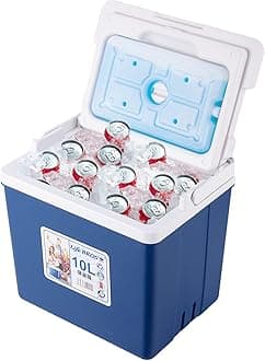 11Qt 19Qt Insulated Portable Cooler Leak-Proof Ice Chest Lunch Box Hard Coolers with Extra Ice Pack for BBQ, Camping, Pincnic