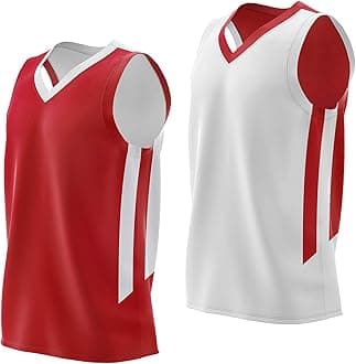 Liberty Imports Reversible Men's Mesh Athletic Basketball Jersey Single for Team Scrimmage