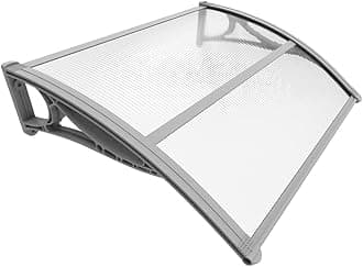 Door canopy with middle bar 80x100cm