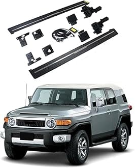 Electric Power Running Boards Automatic Side Steps Retractable Foot Bar Fit for FJ Cruiser