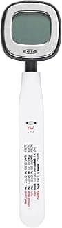 OXO Good Grips Chef's Precision Digital Instant Read Thermometer, Black