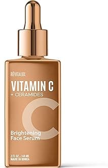 Vitamin C & Ceramides 2-in-1 Serum - & Priming, Anti-Aging, Skin Repair, Hydrates & Firms - Dermatologist Tested, Cruelty-Free Korean Skin Care for All Skin Types - 2 fl. oz