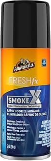 Armor All Fogger Rapid Odor Eliminator 2 Oz. Car Bomb Spray, Stocking Stuffers, (SmokeX Midnight Air),