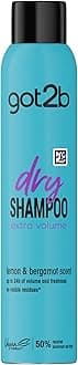 got2b Dry Shampoo Instant Fresh Up Extra Volume 200 ml, Cleans & Refreshes, Instant Fresh Up, for 24h Fragrance, Vegan Formula