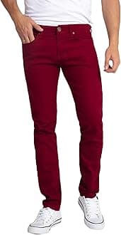 Men's Slim Fit Skinny Stretch Comfy Jeans Denim Pants