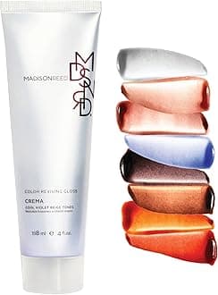 Madison Reed(Crema - Blonde) - Colour Reviving Gloss, Crema - Blonde, Semi-Permanent Hair Dye, Enhances Hair Colour & Corrects Tone, Adds Brilliant Shine, Keratin & Argan Oil, 4 Fl Oz (118 mL)