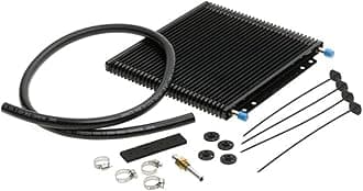 Hayden Automotive 679 Rapid-Cool Plate and Fin Transmission Cooler , Black , 11 Inch