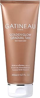 Gatineau - Golden Glow Gradual Tan (200ml) 2 in 1 Moisturiser & Self Tanning Lotion for Face and Body