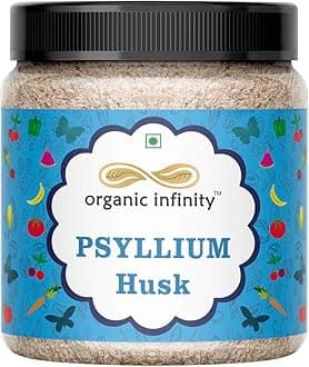 Psyllium Husk/Isabgol Husk (Sat - Isabgol) Fibre Support - 400 GM by Organic Infinity