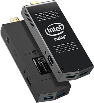 Mini PC Stick Intel Celeron J4125 Windows 11 Pro 8GB DDR4 1TB SSD Compute Stick Support 4K HD, Gigabit Ethernet, 2.4G+5.0G Dual Band Wi-Fi, USB 3.0 Port, Bluetooh 4.2
